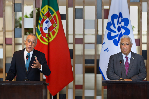 Resultado de imagem para António Costa falava no final da XI Cimeira da CPLP