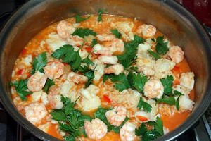 ArrozTamborilCamarao