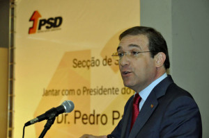 Passos Coelho em São Paulo. Foto Odair Sene - Mundo Lusiada